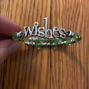 WISHES Retired Disney Parks Alex and Ani Wrap
